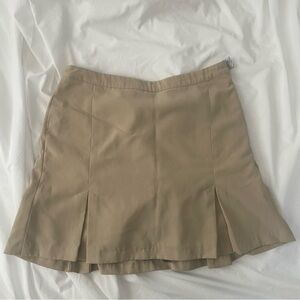 Tommy Hilfiger Khaki Uniform Golf Skirt